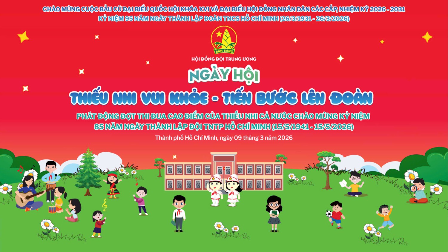 HƯỞNG ỨNG NGÀY HỘI “THIẾU NHI VUI KHỎE” – SÔI NỔI CÁC HOẠT ĐỘNG ĐỘ